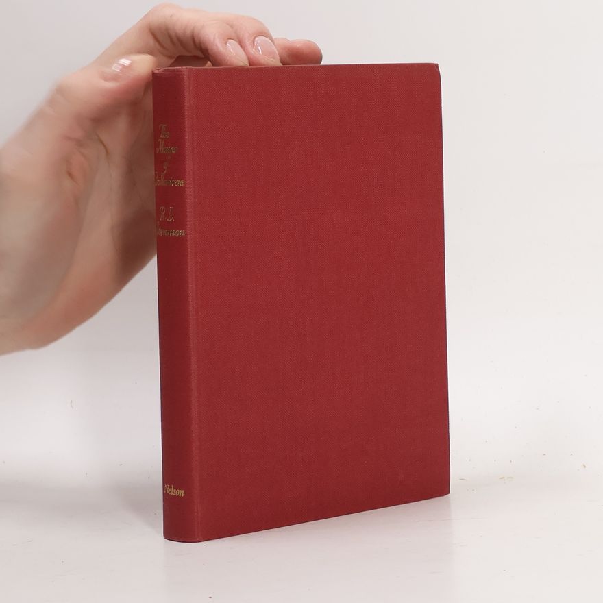 Robert Louis Stevenson The Master of Ballantrae -A Winter's Tale