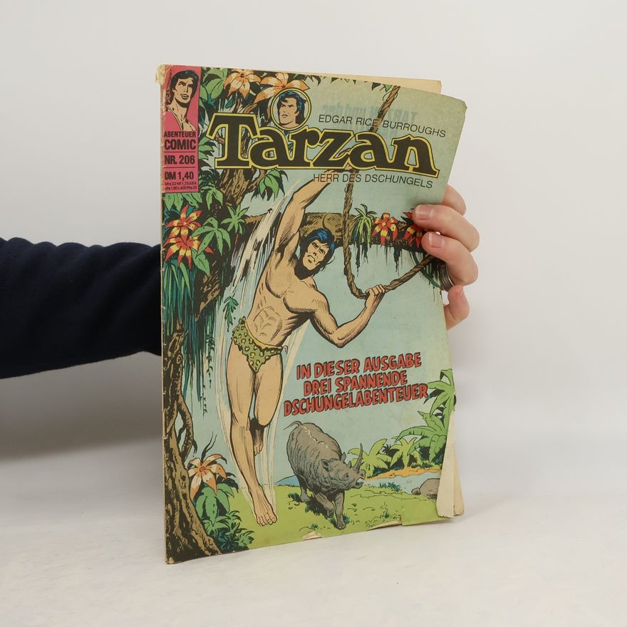 Edgar Rice Burrroughs Tarzan herr des Dschungels Nr. 206