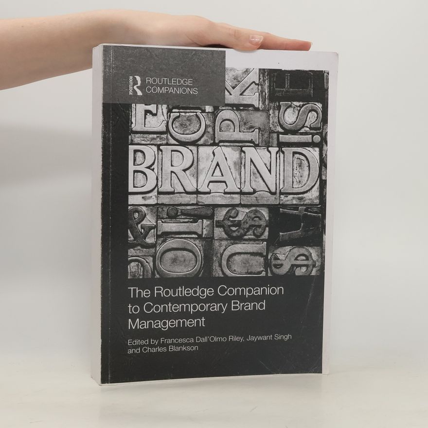 Charles Blankson The Routledge Companion to Contemporary Brand Management