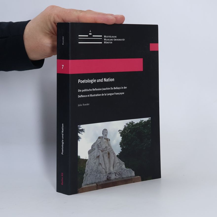 Julia Roeder Wissenschaftliche Schriften der Universität Münster - 12: Poetologie und Nation