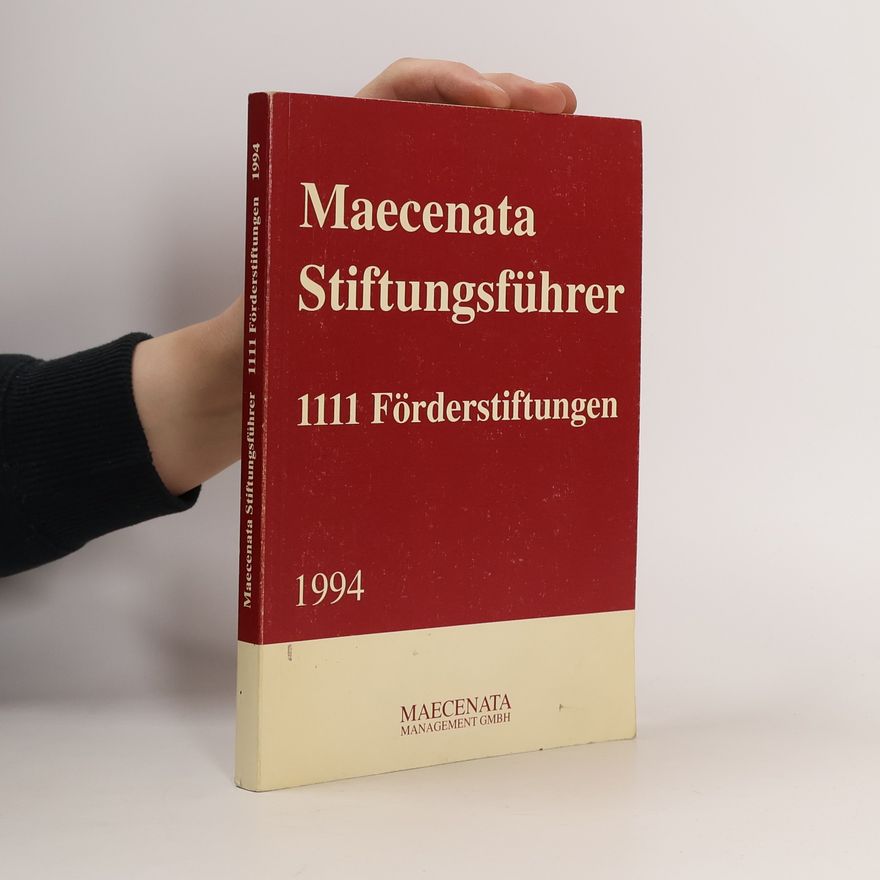 Elisabeth Brummer Maecenata-Stiftungsführer