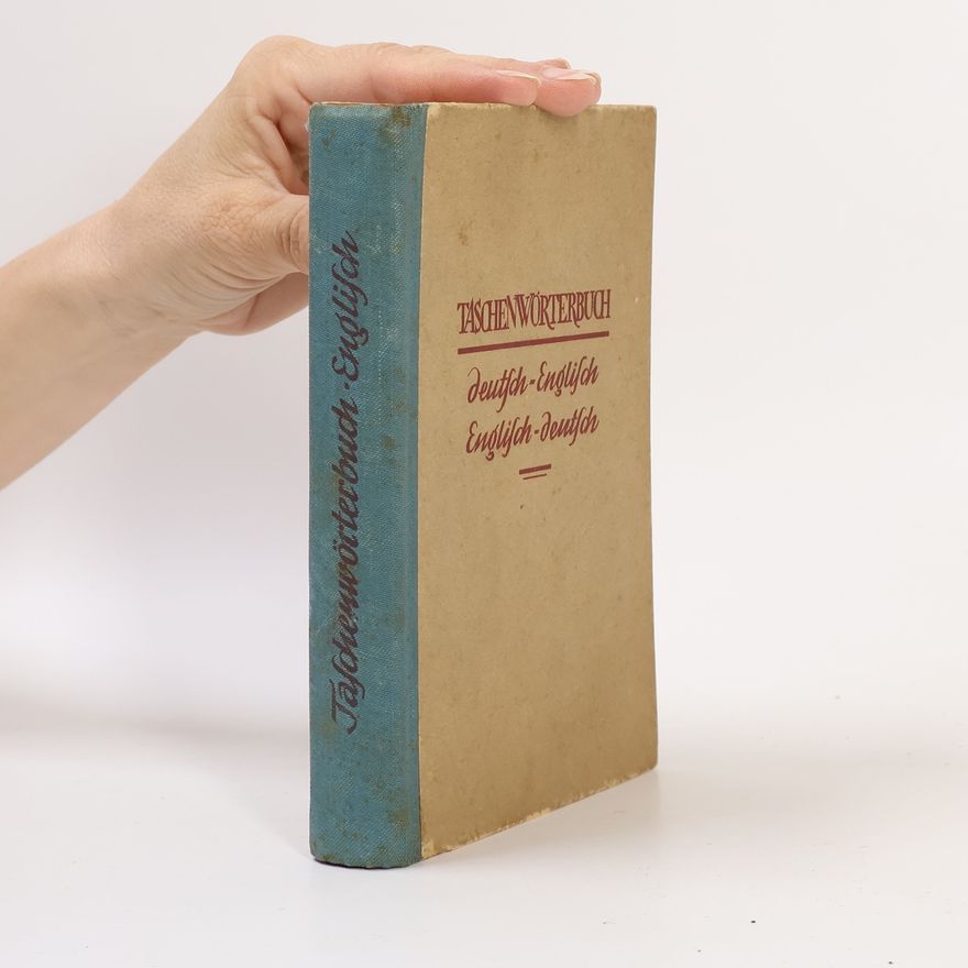 Autorenkollektiv Taschenwörterbuch Deutsch-Englisch, Englisch-Deutsch