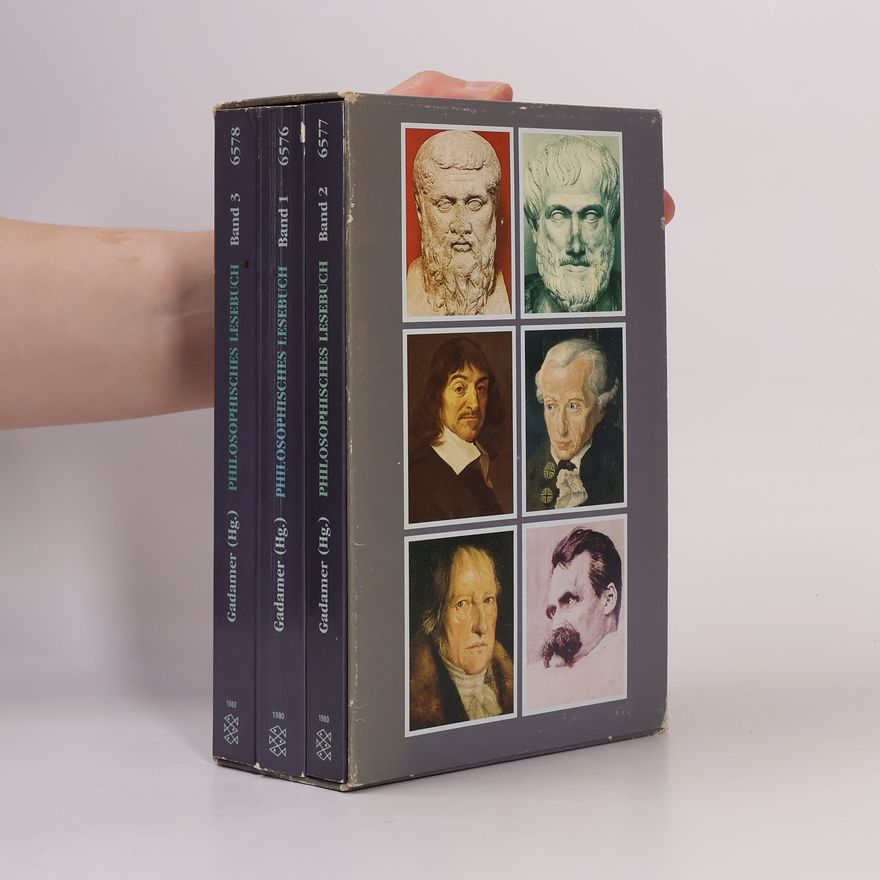 Hans-Georg Gadamer Philosophisches Lesebuch 1-3