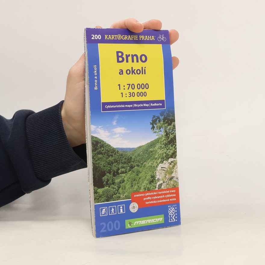 Kolektiv autorů Brno a okolí cykloturistická mapa