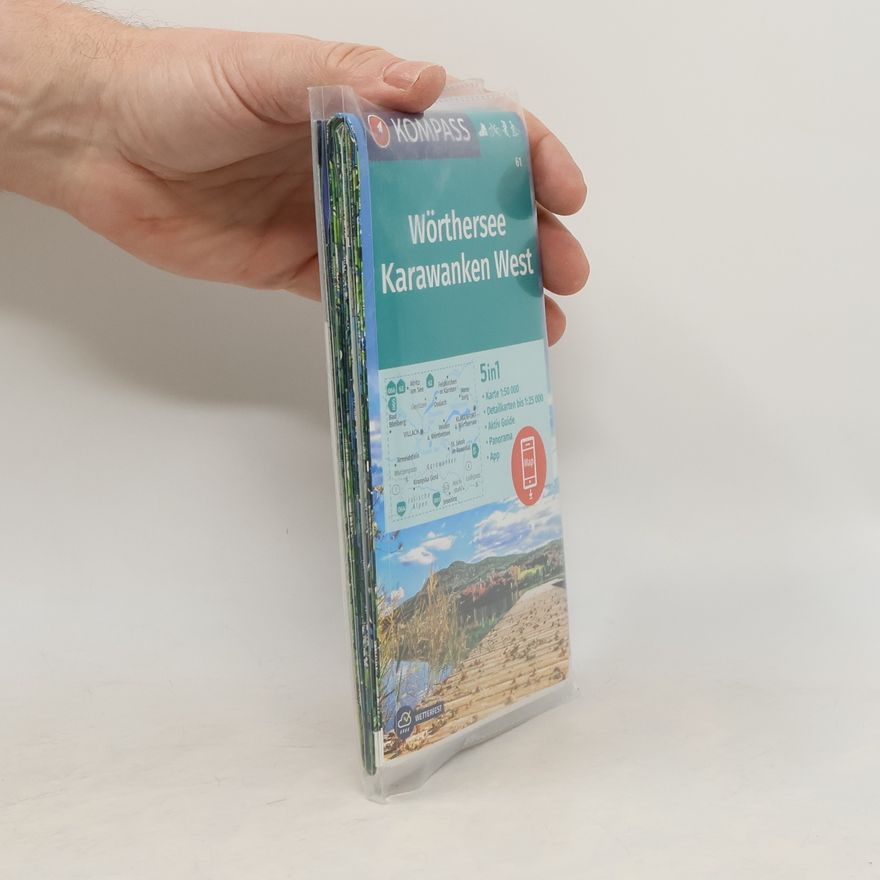 Collectif d'auteurs Kompass Wanderkarte 61 Wörthersee, Karawanken West 1:50.000: 5in1 Wanderkarte mit Panorama, Aktiv Guide und Detailkarten inklusive Karte zur offline ... Fahrradfahren. Skitouren. Langlaufen.
