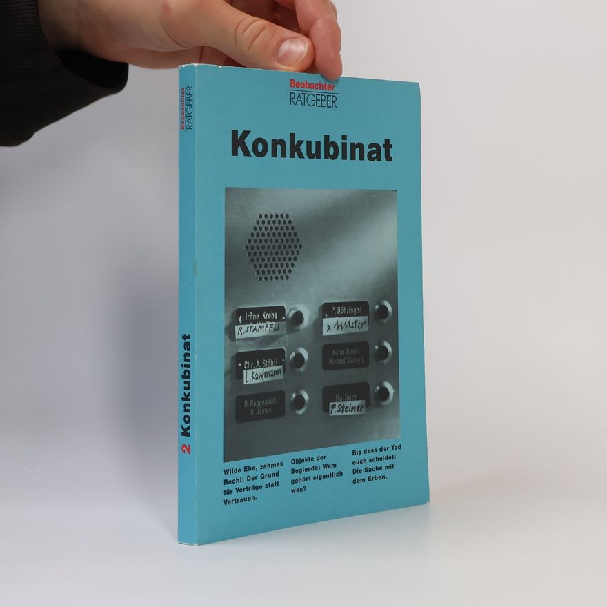 P. Steiner Beobachter Ratgeber - 2: Konkubinat
