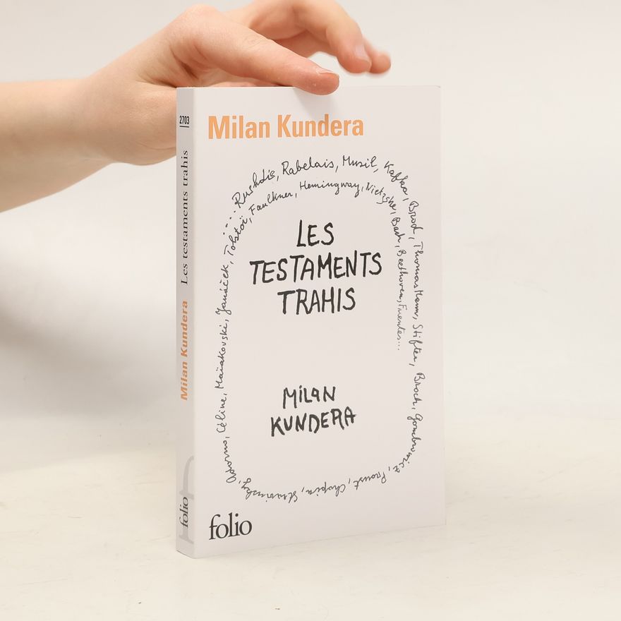 Milan Kundera Les Testaments Trahis