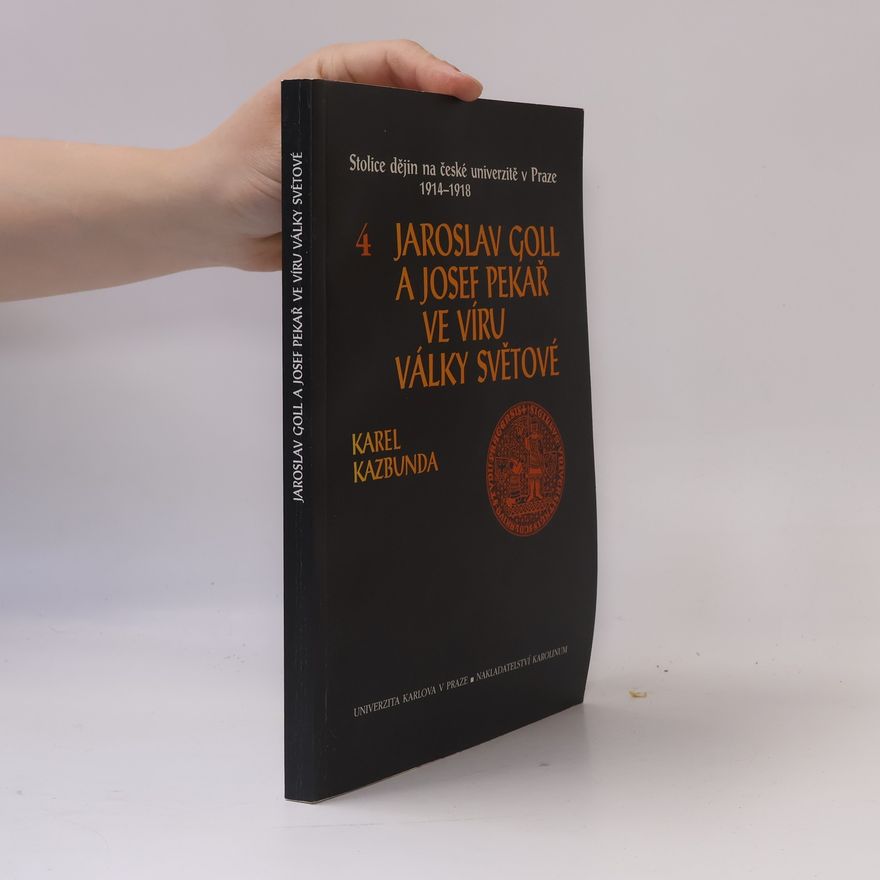 Karel Kazbunda Stolice dějin na české univerzitě v Praze