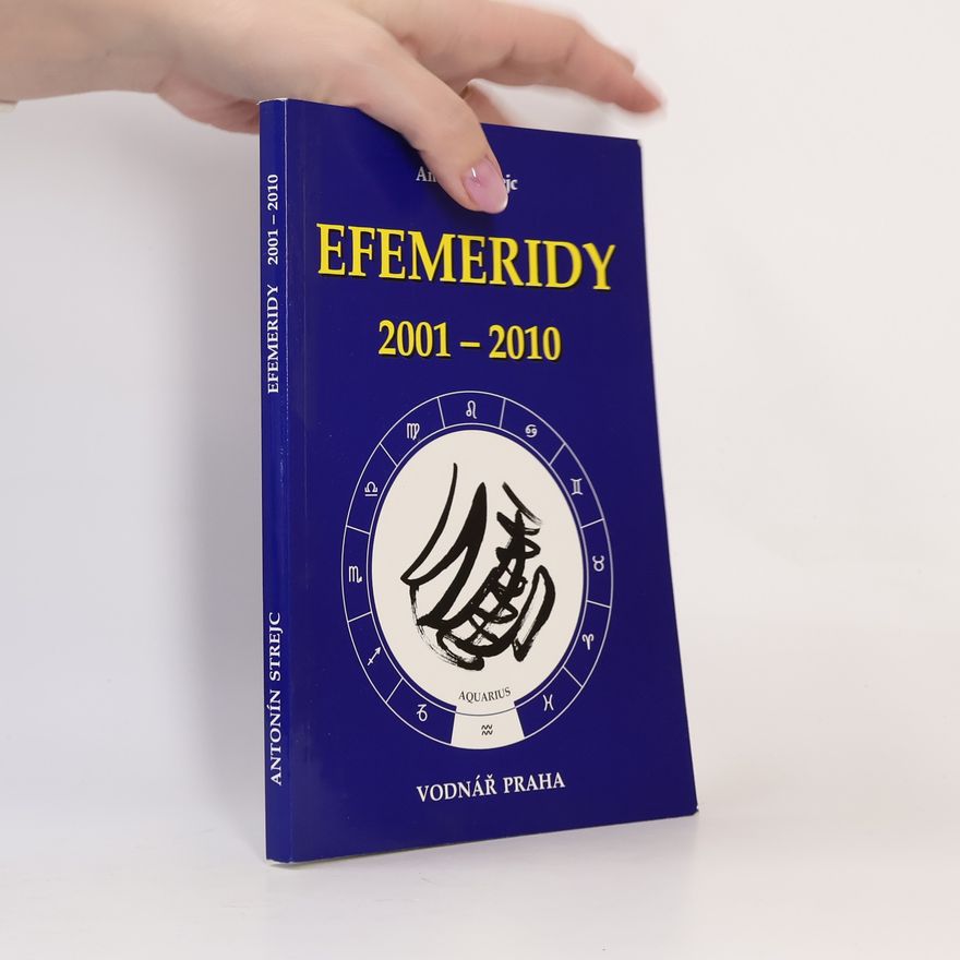 Antonín Strejc Efemeridy pro astrology 2001-2010