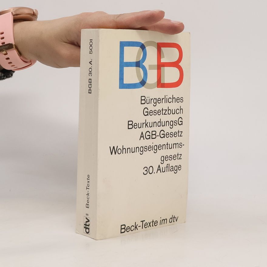 Karl Larenz Bürgerliches Gesetzbuch