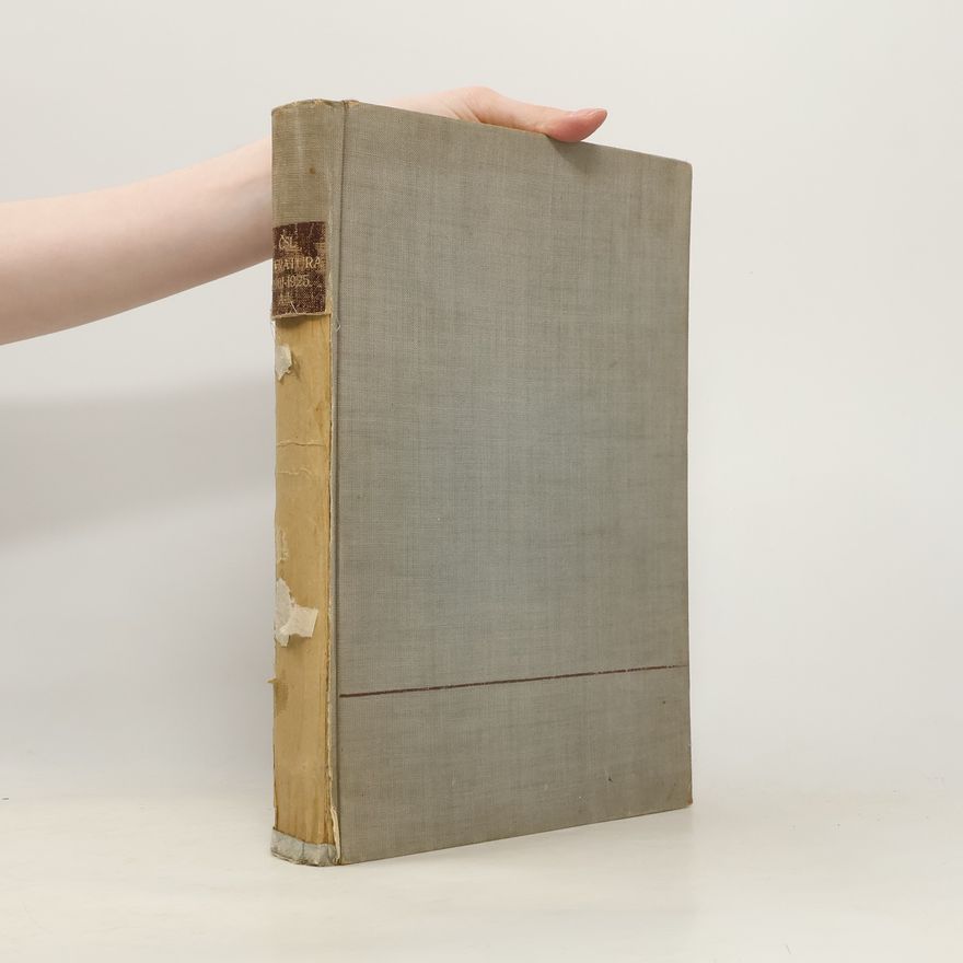Various authors Soupis československé literatury za léta 1901-1925 1. A-L