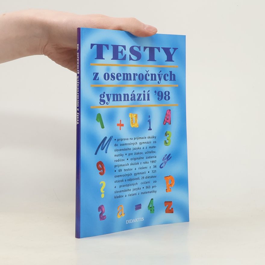 Eva Tarábková Testy z osemročných gymnázií '98