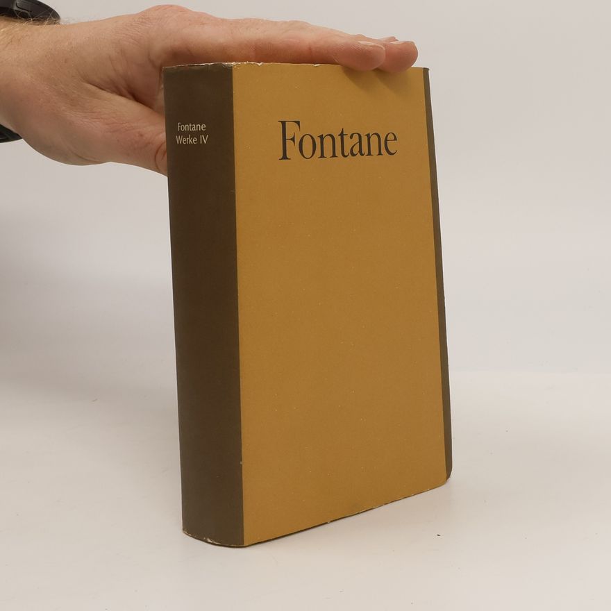 Theodor Fontane Band IV.