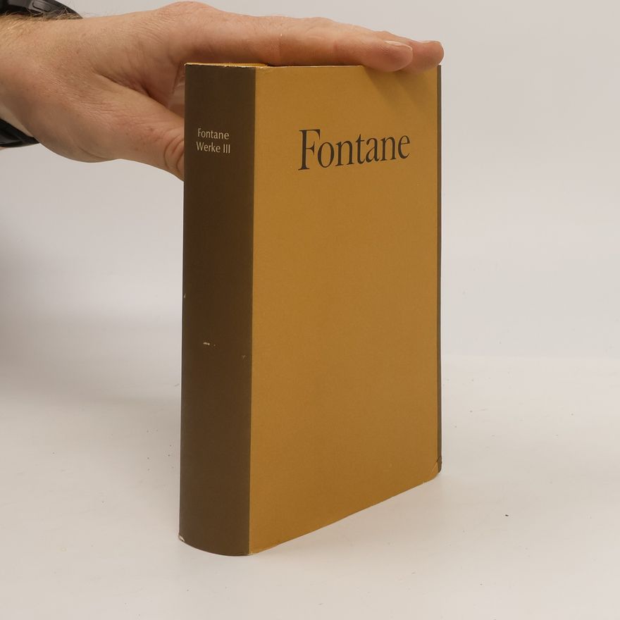 Theodor Fontane Band III.