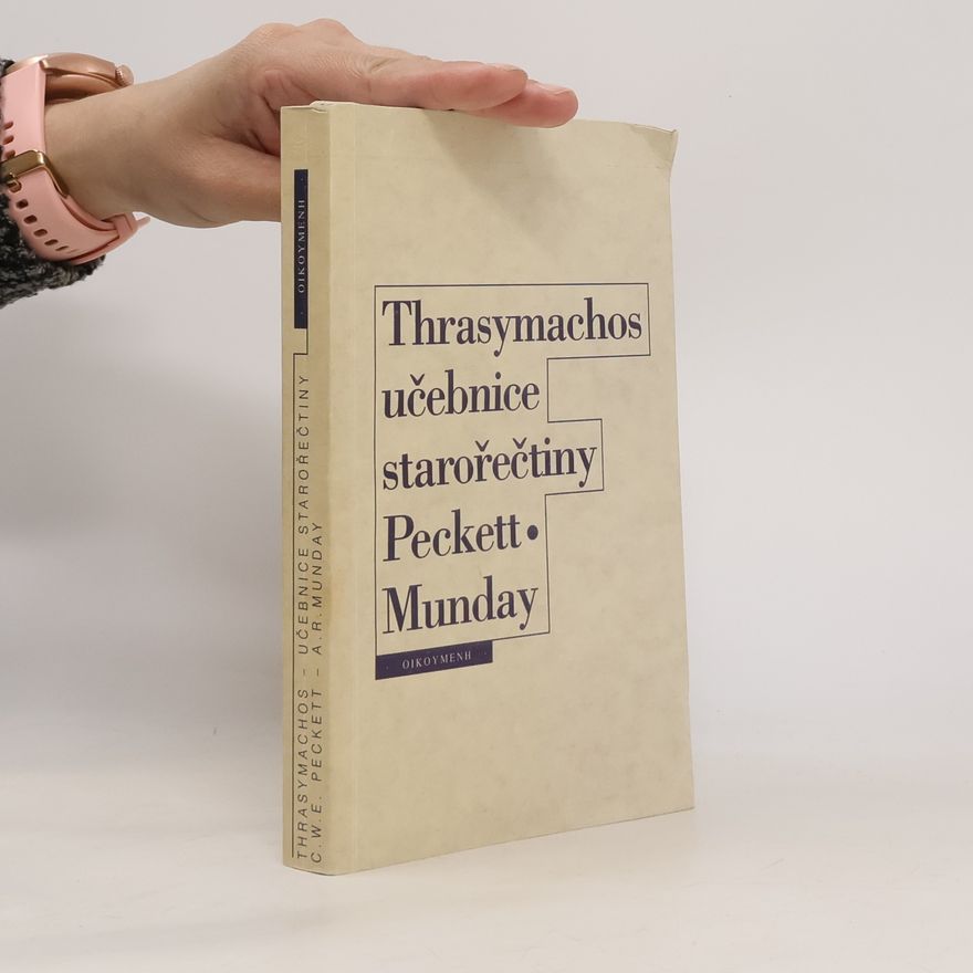 A. R. Munday Thrasymachos učebnice starořečtiny