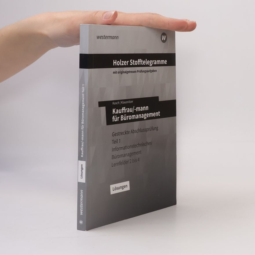 Ursula Kasch Holzer Stofftelegramme Baden-Württemberg - Kauffrau/-mann für Büromanagement