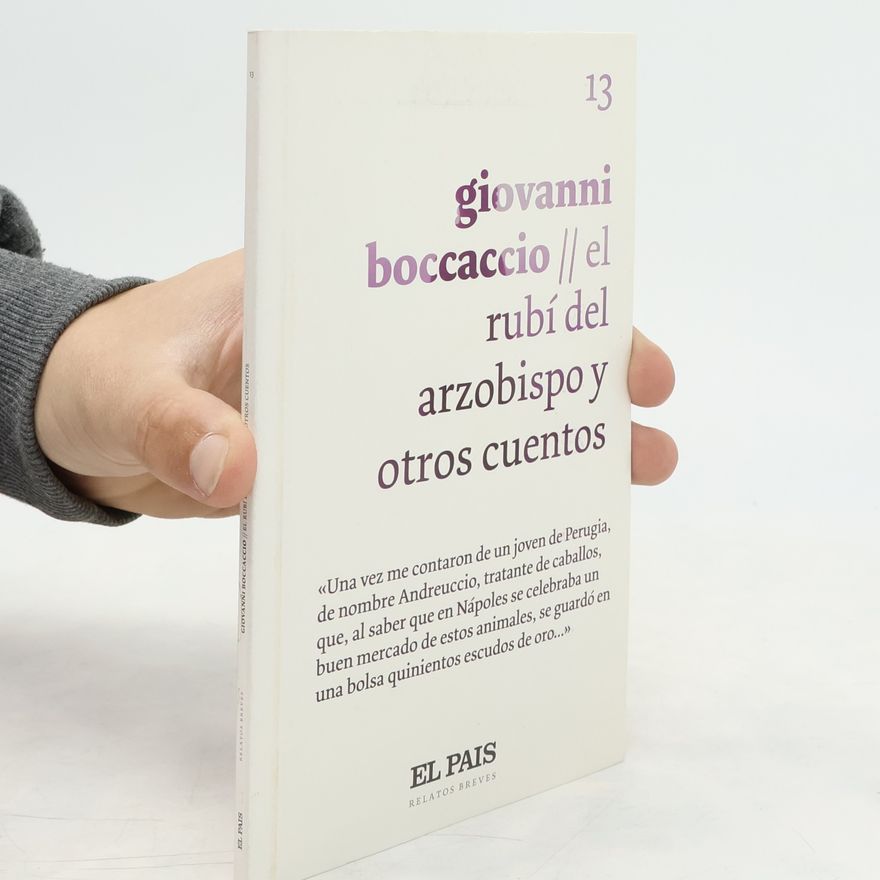 Giovanni Boccaccio El rubí del arzobispo y otros cuentos