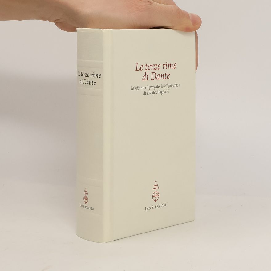 Dante Alighieri Le terze rime di Dante