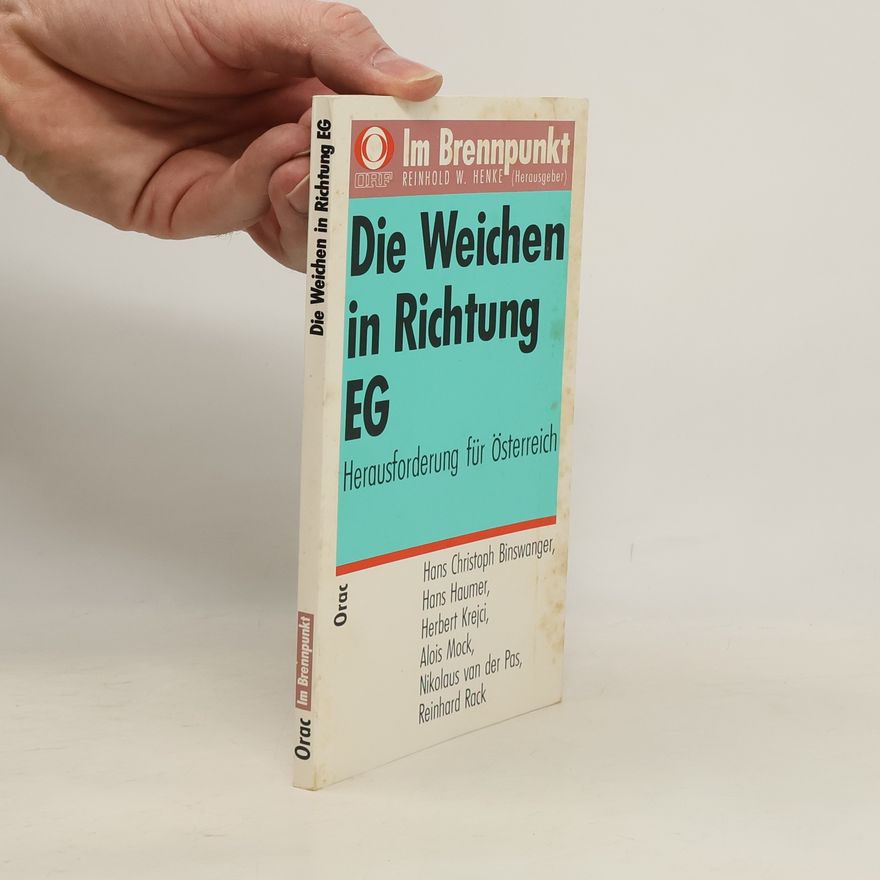 Nikolaus van der Pas Die Weichen in Richtung EG