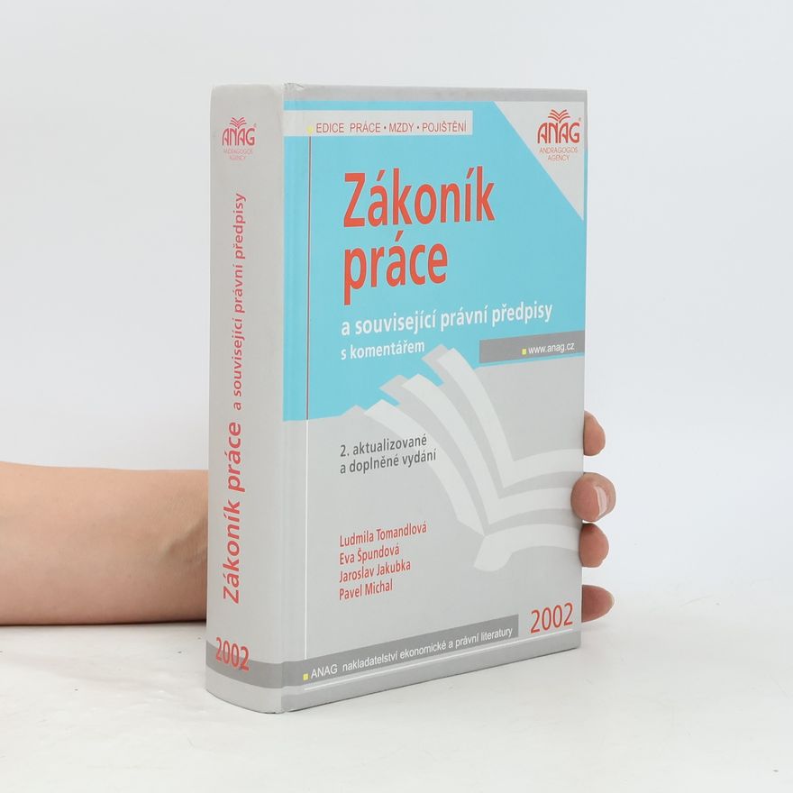 Pavel Michal Zákoník práce a související právní předpisy s komentářem 2002