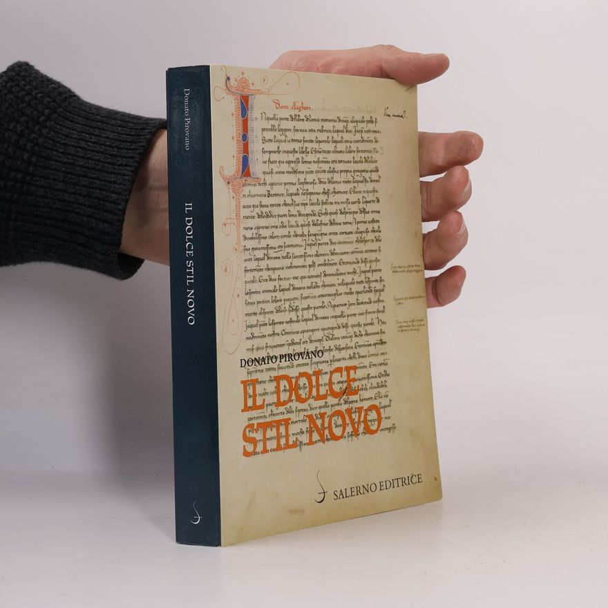 Donato Pirovano Il Dolce stil novo