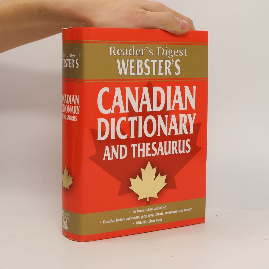 Kolektiv autorů Reader's Digest Webster's Canadian Dictionary and Thesaurus