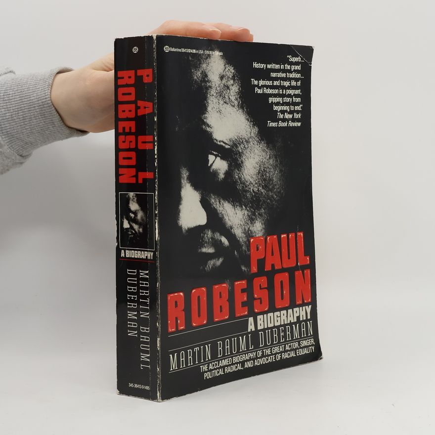Martin B. Duberman Paul Robeson