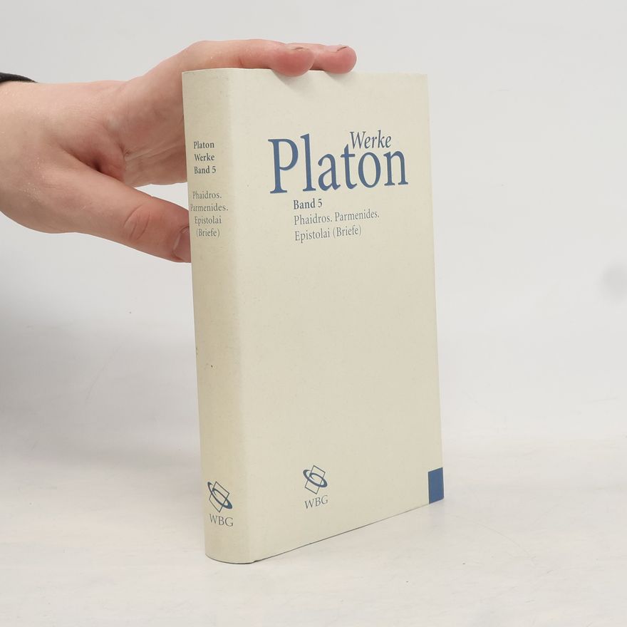 Plato Platon Werke Band 5