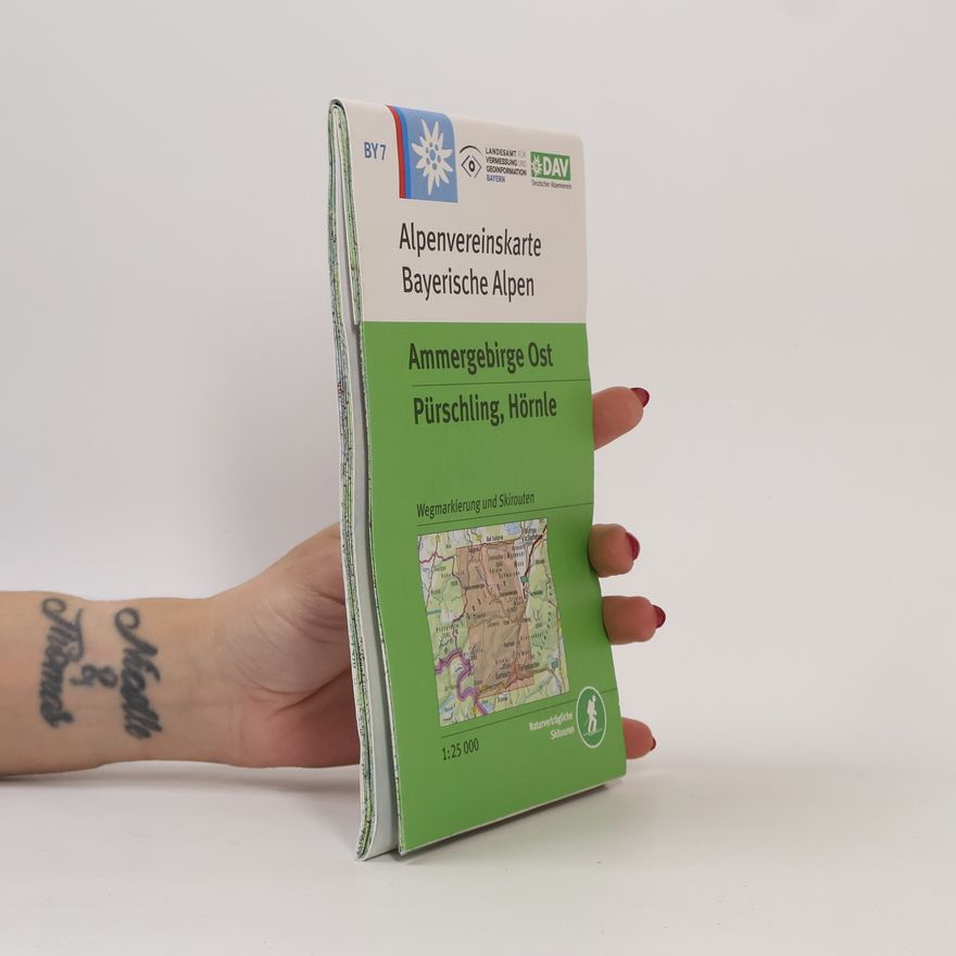 Landesamt für Vermessung und Geoinformation Bayern Alpenvereinskarte Bayerische Alpen - BY 7: Alpenvereinskarte Ammergebirge Ost, Pürschling, Hörnle