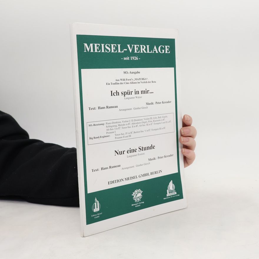 Hans Rameau So.-Ausgabe: Ich spür in mir und Nur eine Stunde