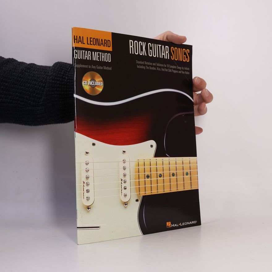 anonym Rock Guitar Songs - Hal Leonard Guitar Method Book/Online Audio