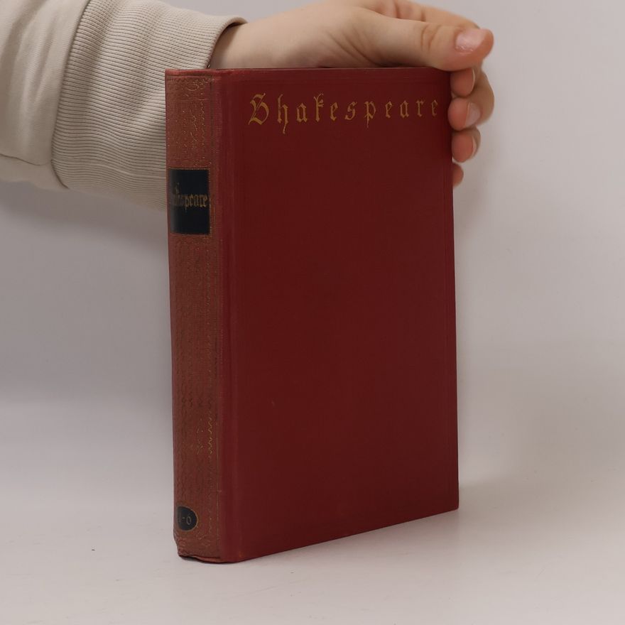 August Wilhelm Schlegel Shakespeares sämtliche dramatische Werke im zwölf Banden. Band 4