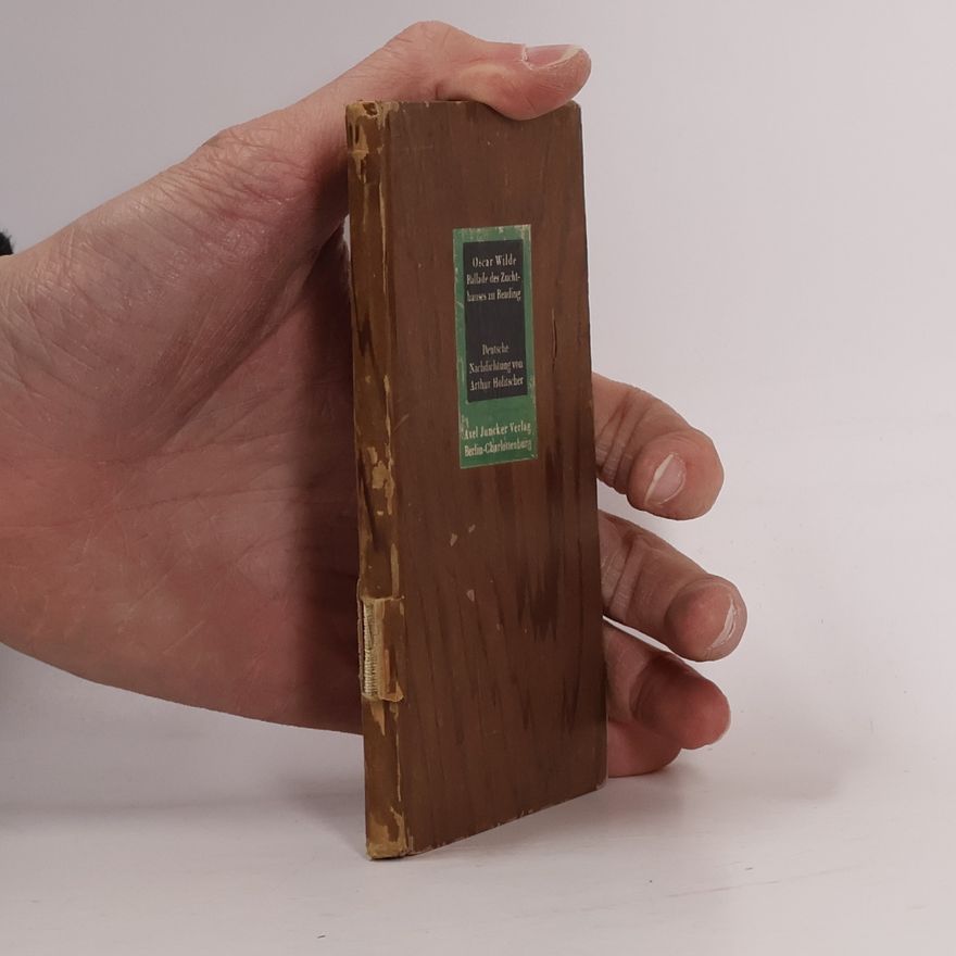 Oscar Wilde Die Ballade des Zuchthauses zu Reading