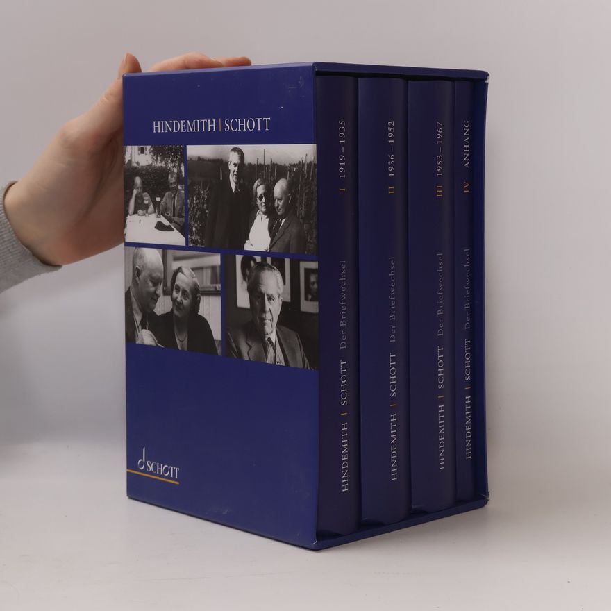 Autorenkollektiv Hindemith - Schott. Der Briefwechsel
