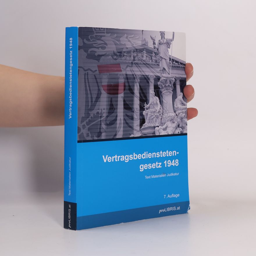 proLIBRIS proLIBRIS VerlagsgmbH Vertragsbedienstetengesetz 1948