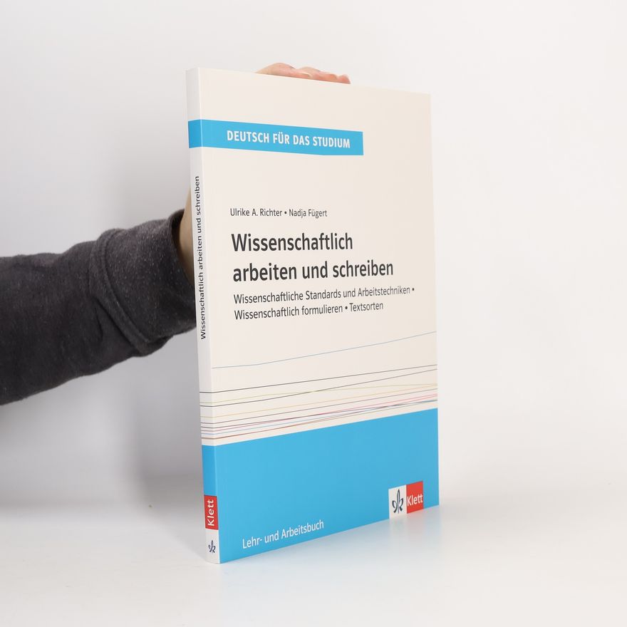 Ulrike Richter Wissenschaftlich arbeiten und schreiben