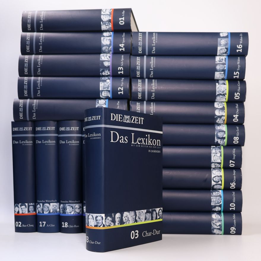 Kolektiv autorů Die Zeit: das Lexikon in 20 Bänden