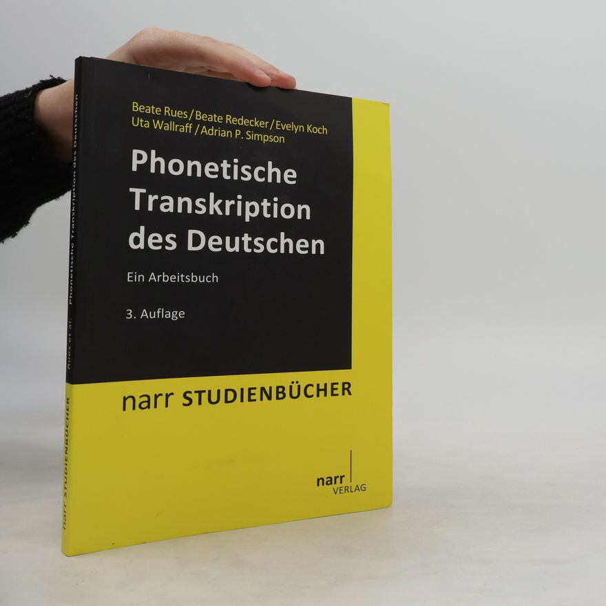 Adrian P. Simpson Narr Studienbücher: Phonetische Transkription des Deutschen