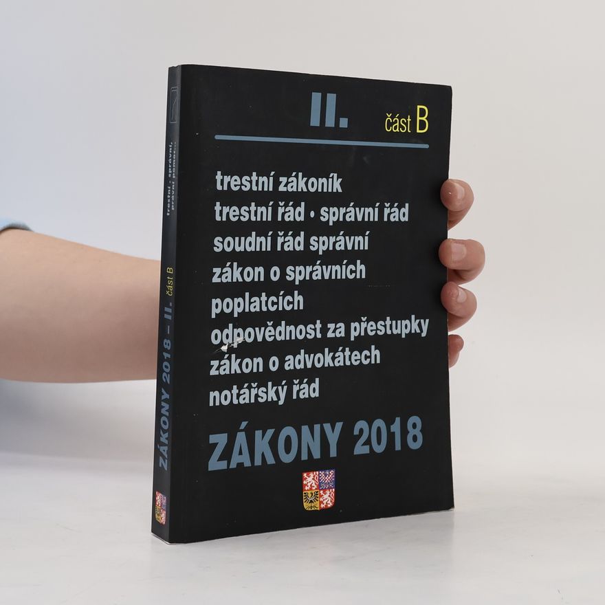 Various authors Zákony 2018 II. část B