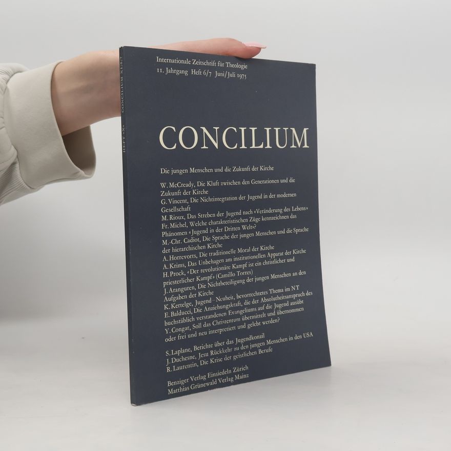 Various authors Concilium. Heft Nr. 6/7