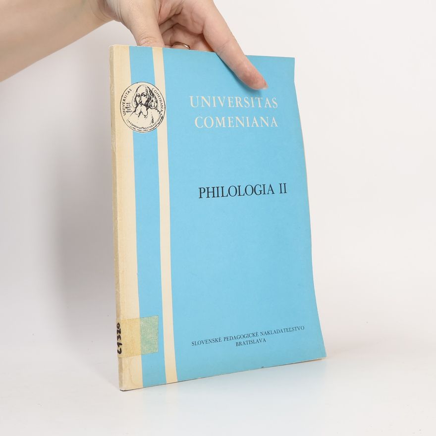 Various authors Universitas Comeniana Philologia II.