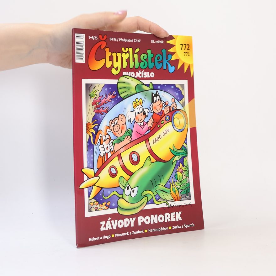 Kolektiv autorů Čtyřlístek 771-772. 7-8/25