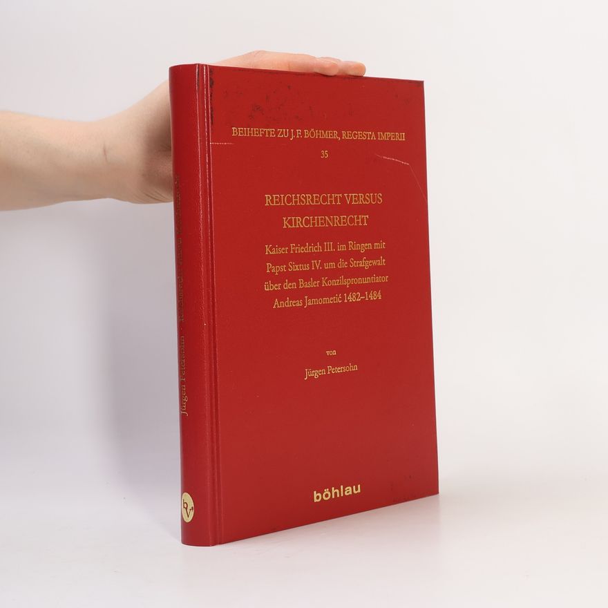 Jürgen Petersohn Reichsrecht versus Kirchenrecht