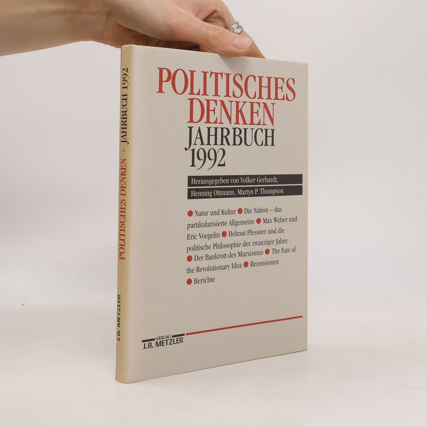 Karl Graf Ballestrem Politisches Denken Jahrbuch