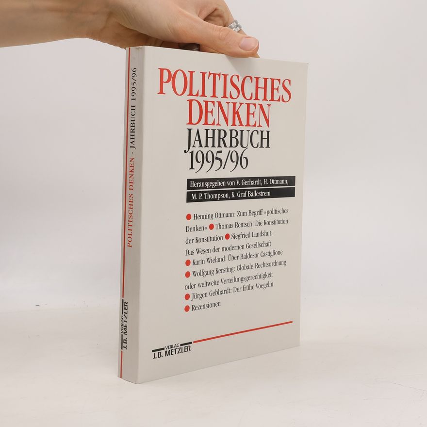 K. Graf Ballestrem Politisches Denken - 1995/96: Jahrbuch