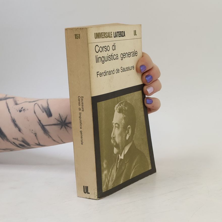 Ferdinand de Saussure Corso di linguistica generale