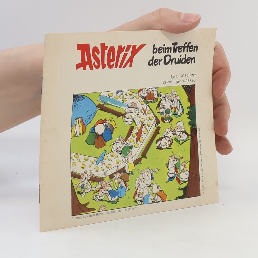 René Goscinny Asterix beim Treffen der Druiden