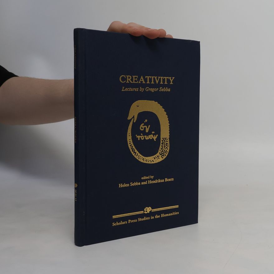 Hendrikus Boers Studies in the Humanities - 13: Creativity