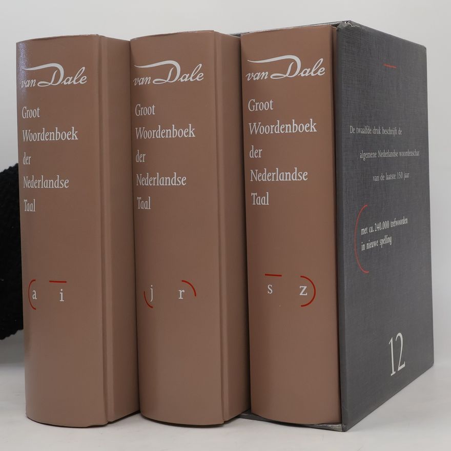 Johan Hendrik van Dale Van Dale groot woordenboek der nederlandse taal A-Z
