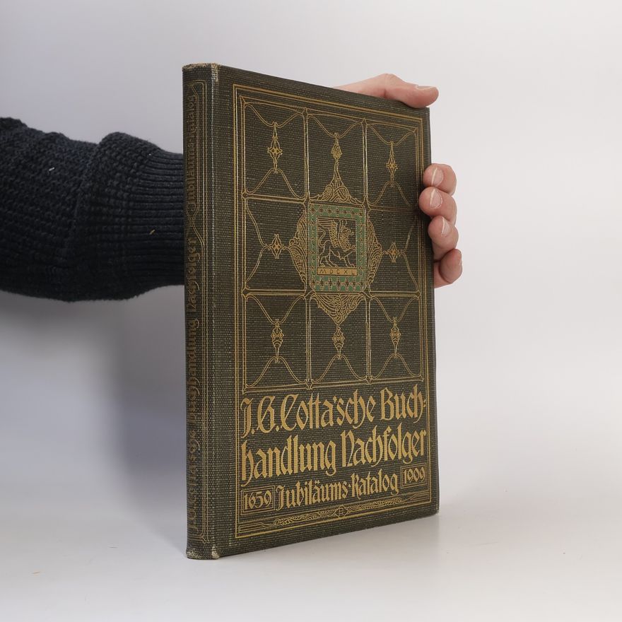 Collectif d'auteurs Jubiläums-Katalog der J. G. Cotta'schen Buchhandlung Nachfolger